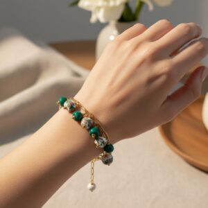 bracciale-donna-grottega-handmade-maiolica-verde