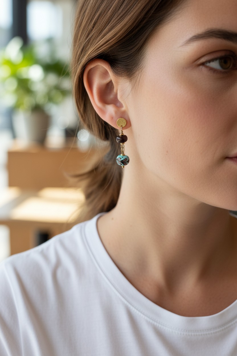 earrings-ceramic-pendant-grottega-tiffany-brown