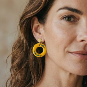 orecchini-earrings-grottega-laterza-puglia-ceramic-cerchio-yellow