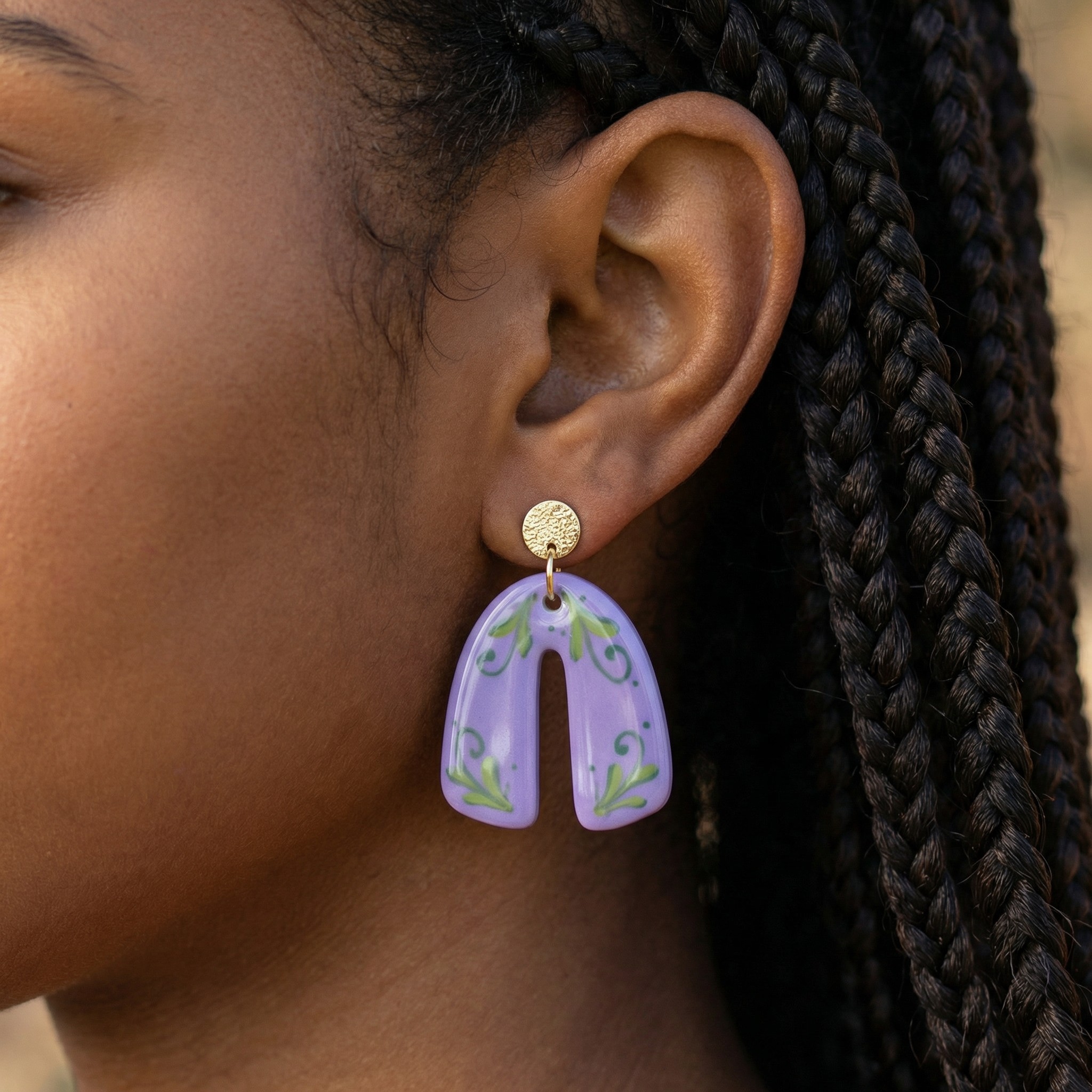orecchini-earrings-grottega-laterza-puglia-ceramic-ferro-di-cavallo-viola