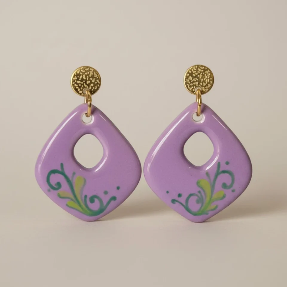 orecchini-earrings-grottega-laterza-puglia-ceramic-goccia-viola